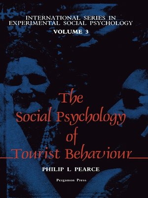 cover image of The Social Psychology of Tourist Behaviour